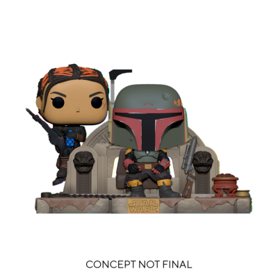 Фигура FUNKO POP! BOBA FETT AND FENNEC ON THRONE - STAR WARS: THE MANDALORIAN